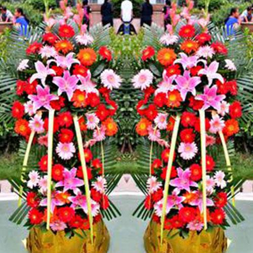 双层开业花篮2